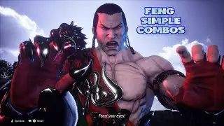 Feng Simple Combos Tekken 8