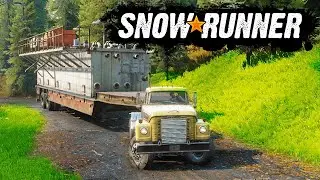 SnowRunner 2020 - Добыча Нефти - Жопа Боль (SpinTires, MudRunner) Мичиган #13