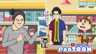 BALIKIN DUIT SAYA ! SUSU SAYA NGGAK DINGIN ! - Animasi Podtoon