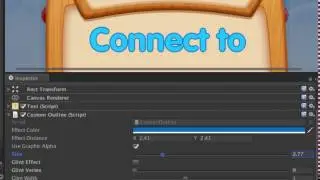 Unity UI Text. Perfect outline.