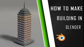 How to make building in blender 2.8 | Blender tutorial |