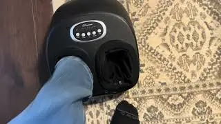 Testing, Measurements, Foot Size, and Review of Snailax Foot Massager