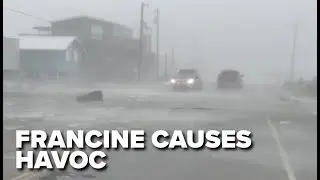 Hurricane Francine makes landfall in Louisiana as a Category 2 storm