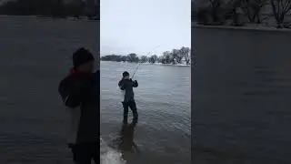Зимний окунь на отводной. 25.02.23.