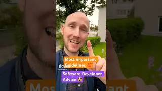 A Very Important Guideline for Software Developers 💪