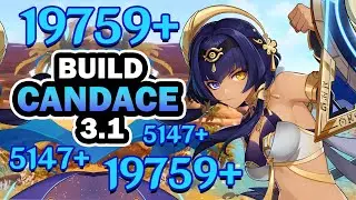 💧💖LA MEJOR GUÍA Y BUILD F2P: CANDACE DPS & SUB DPS | GENSHIN IMPACT 3.1 |