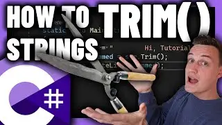 C# Trim Method - Removing unwanted characters