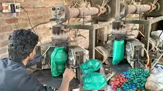 Process Of Making Plastic Lota By using Plastic Waste Material || Recycling Process.