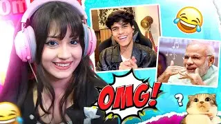 Modi ji☝🏻saval puchu🤣 OMEGLE & MEME REACTION ( WATCH TILL END )