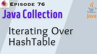 HashTable In Java | Iterating Over HashTable | keySet() | entrySet() | Iteration Through HashTable