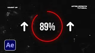 How to Count Up Numbers with Objects in After Effects | Tutorial