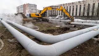 ГУП «ТЭК СПб» реконструирует 880 метров изношенных трубопроводов на Шафировском проспекте