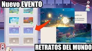 Nuevo EVENTO: RETRATOS DEL MUNDO 📸 DIA 6 || Genshin Impact
