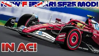 NEW Ferrari SF25 MOD For AC!