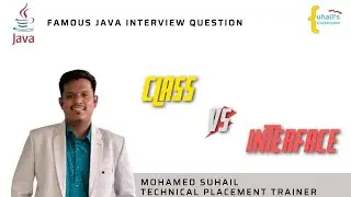 Famous Java Interview Question | Class VS Interface |  Tamil | 2024