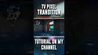 TV Pixel Transition Preview #shorts