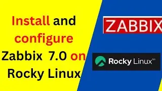 How to install and configure Zabbix 7.0 LTS on Rocky Linux 9\8 with MySQL and Apache | 2024 updated