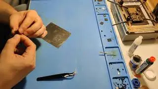 Redmi 5 Plus замена процессора+память (пары) / CPU replacement and EMMC Redmi 5 PLUS