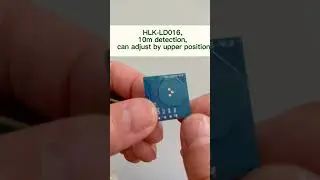 Hi-Link 5.8G low power consumption radar module, Sensing the object movement