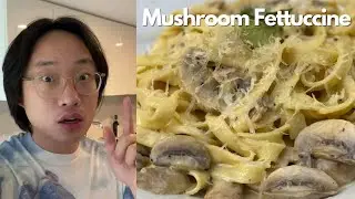 Creamy Mushroom Fettuccine | Jimmy's Kitchen
