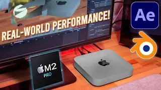 M2 Pro Mac Mini Blender & After Effects Performance! - Vs Mac Studio & PC