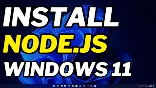 Install Node JS on windows 11 For Beginners ( 2023 )