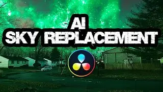 Replacing a Sky in Davinci Resolve Just Got A LOT EASIER!