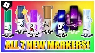 FIND THE MARKERS *NEW* HOW TO GET ALL 7 MARKER LOCATIONS + BADGES! (197) DRYERASE TO SPACE! (ROBLOX)