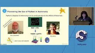 Keynote: Python's Contribution to Astronomy & Major Space Telescope Missions Megan Sosey | SciPy2022