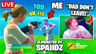 I Stream Sniped Until His Dad Left Him...