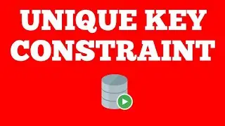 UNIQUE Key Constraint | Oracle SQL Tutorial for beginners | Techie Creators