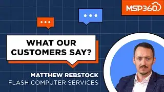 What our customers say? Matthew Rebstock