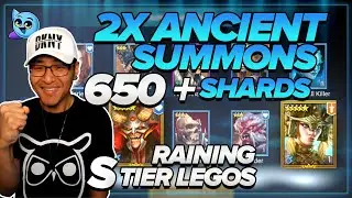 2X ANCIENT SHARD SUMMONS!! INSANE PULLS!!! | Raid: Shadow Legends