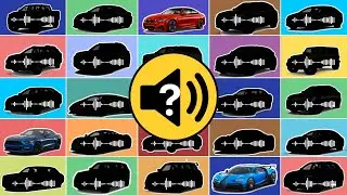 Guess The Car By The SOUND  🏁 🏎️ 💨 (CAR QUIZ CHALLENGE)