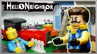 LEGO Мультфильм Привет, Сосед / Hello Neighbor Stop Motion, Animation