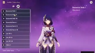 RAIDEN SHOGUN BATTLE VOICE LINES (ENGLISH)