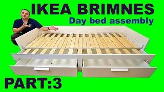 Ikea BRIMNES extending day bed assembly instructions part:3