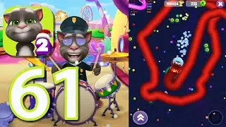 My Talking Tom 2 - Space Trails: NEW RECORD:102K points Walkthrough Gameplay Ep 61 HD (iOS Android)