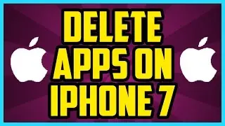 HOW TO DELETE APPS ON IPHONE 7 IN 1 MINUTE 2017! Iphone 7 & Iphone 7 Plus Delete Apps Tutorial