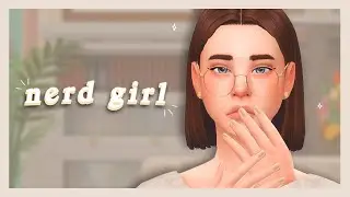 NERD GIRL 📔 | Colab | Los Sims 4 Crear Un Sim + CC List