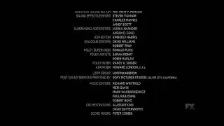 Total Recall (2012) end credits (FX live channel)