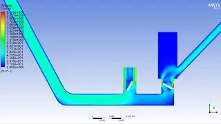 ✅💯✅ Ansys Fluent Project # 23 : CFD Analysis of 2D Hydraulic Ram Pump | Transient State