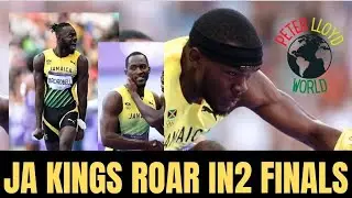 HANSLE PARCHMENT RASHEED BROADBELL & ORLANDO BENNETT JAMAICAN 110M HURDLES KINGS 'ROAR' IN 2 FINALS!