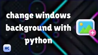 change wallpaper with python