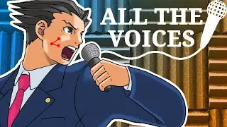 ALL THE VOICES of Phoenix Wright: Ace Attorney