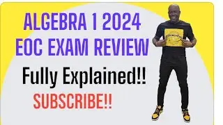 ACE YOUR B.E.S.T ALGEBRA 1 EOC EXAM 2024 SOLUTIONS  EXPLAINED Part 1(BEST ALGEBRA 1 EXAM REVIEW )