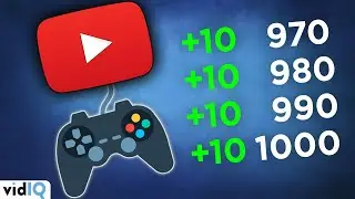 Как начать игровой канал и получить 1000 подписчиков [Советы от vidIQ]