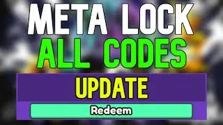 New META LOCK Codes | Roblox META LOCK Codes (January 2024)