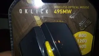 Компьютерная мышь OKLICK 495MW black/gold