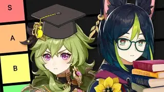 Ranking Genshin Characters as COLLEGE STUDENTS?!